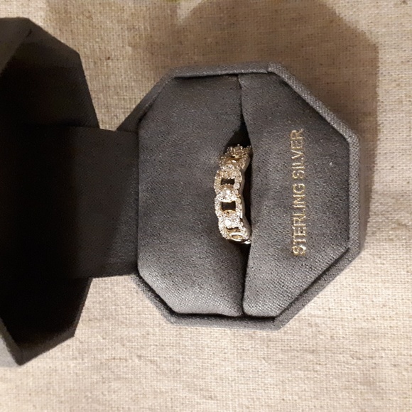 Covet 14k Gold Plated CZ Rings - Picture 2 of 6